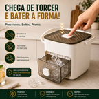 Dispenser de Gelo com Extrator – Chega de Torcer e Bater a Bandeja – Últimas Unidades!