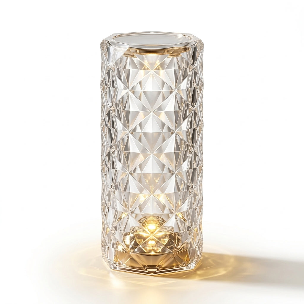 Luminária de Mesa 16 Cores - Aura Cristal