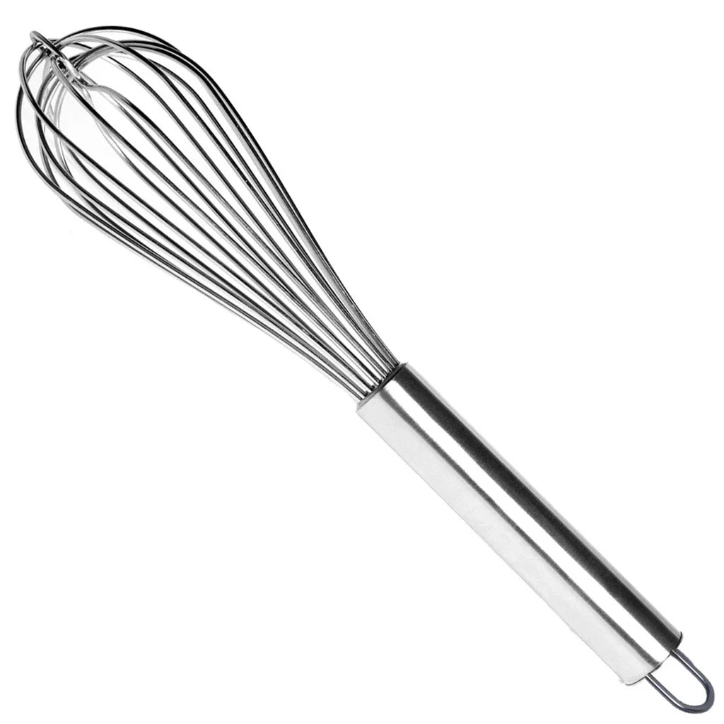 Fuê/Batedor de Claras e Ovos em Aço Inox