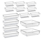 Kit com 25 Organizadores Multiuso Modulares