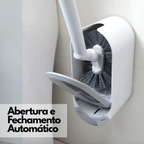 Escova Sanitária com Suporte de Parede e Drenagem