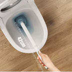 Escova Sanitária com Suporte de Parede e Drenagem
