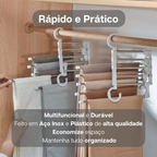 Kit 2 Cabides  Multiuso  5 em 1