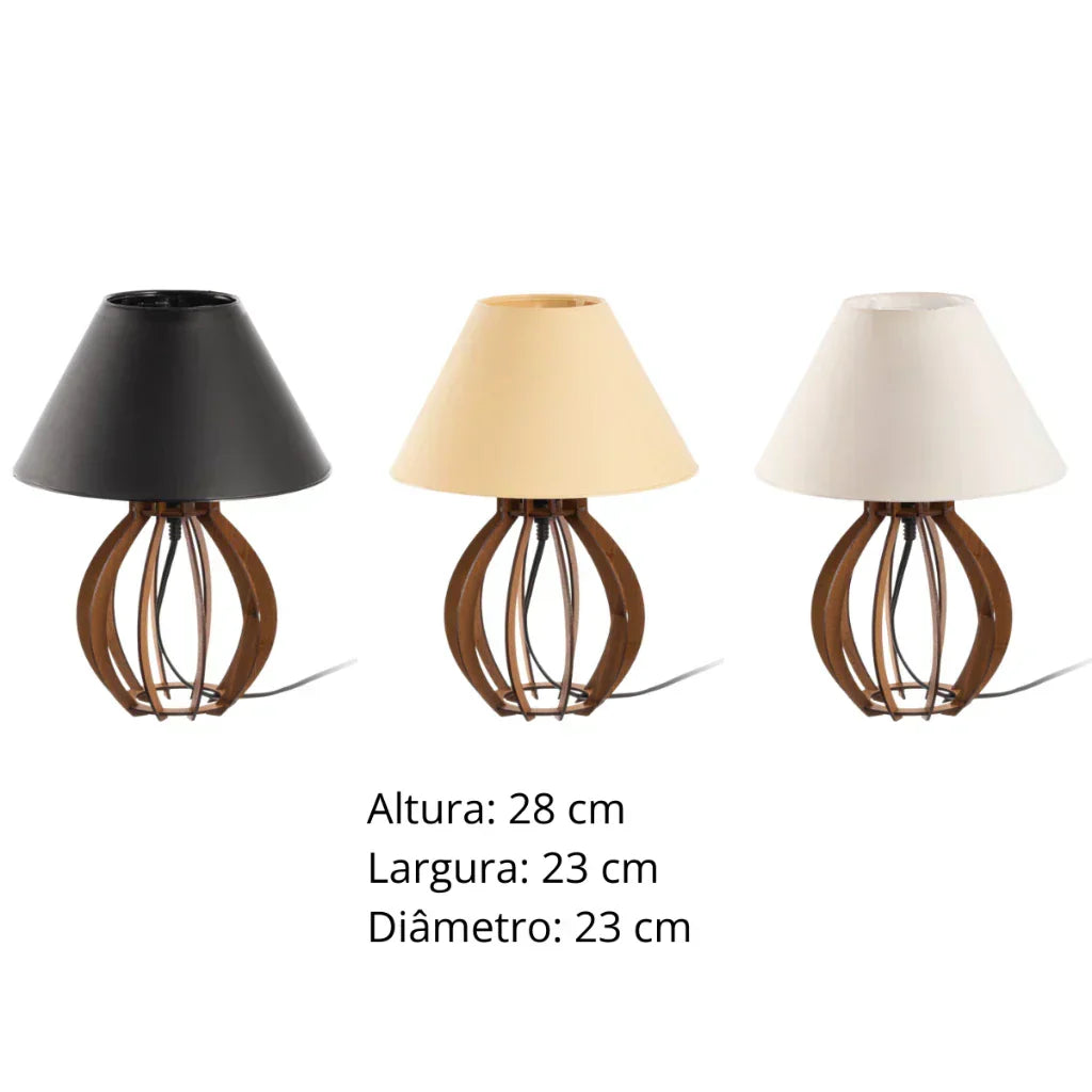 Kit de 2 Unidades Abajur La Finesse