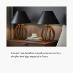 Kit de 2 Unidades Abajur La Finesse
