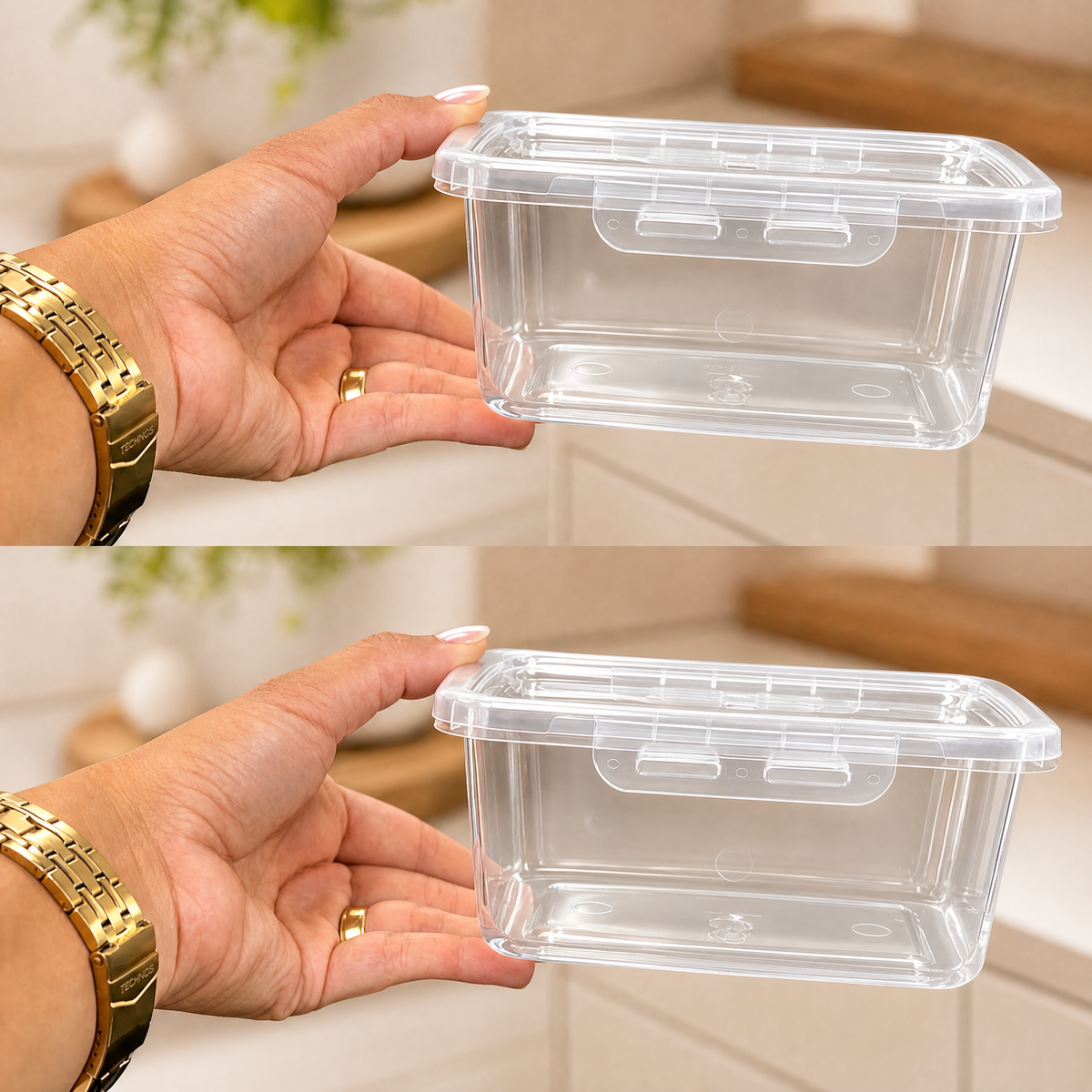Kit 10 Marmitas OrganizaBox™ 900ml - Promoção 50% Off