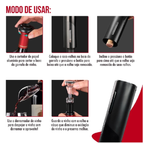 Kit Abridor de Vinho Elétrico 4 em 1